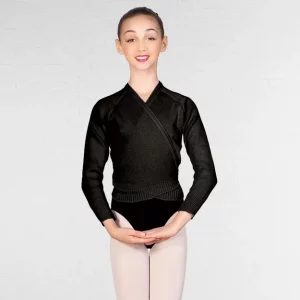 Black cardigan acrylic