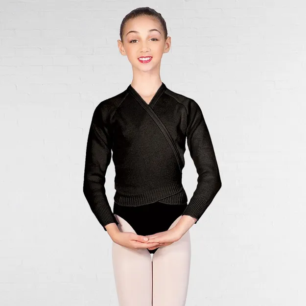 Black cardigan acrylic