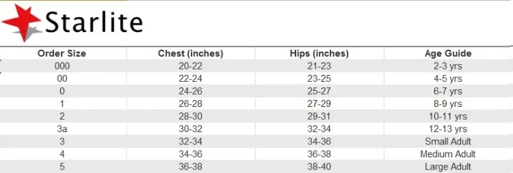 perdy leotard grade 2+