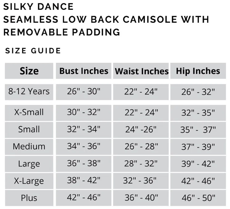 Seamless Low Back Camisole with Removable Padding - Image 2